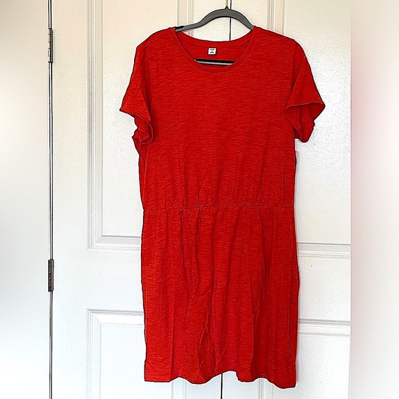Old Navy Waist-Defined Slub-Knit Mini Dress for Women! Bathing Cover! XL - Picture 10 of 14